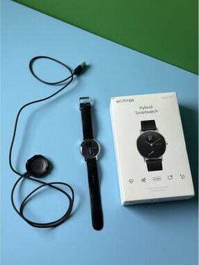 Withings Steel HR Hybrid Smartwatch - Used With Box, Excellent Condition